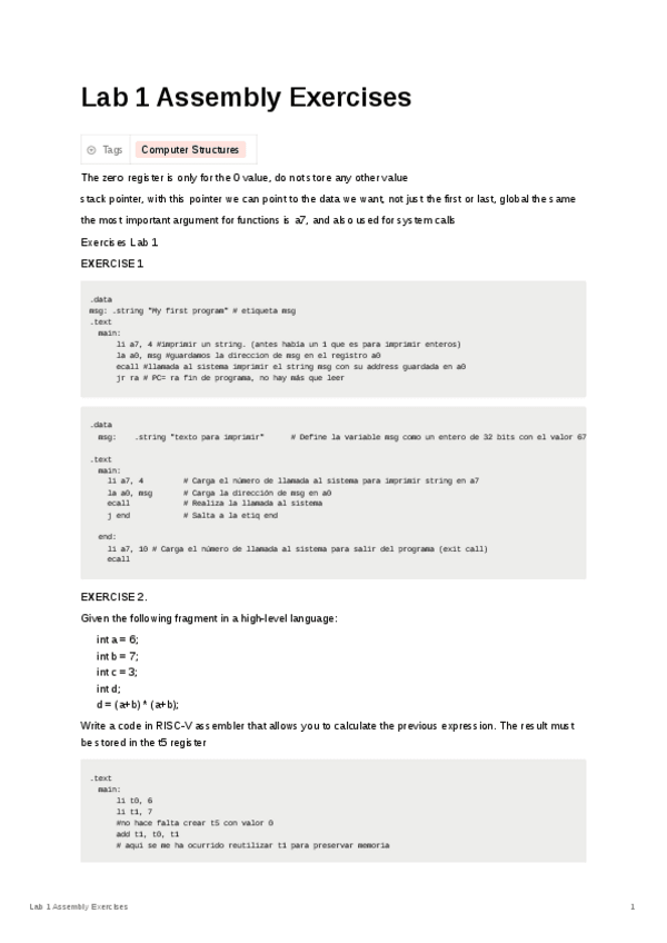 Miniatura del documento Lab1AssemblyExercises.pdf