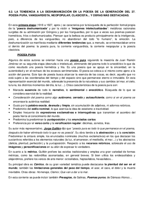 Miniatura del documento 6.2.-LA-TENDENCIA-A-LA-DESHUMANIZACION-EN-LA-POESIA-DE-LA-GENERACION-DEL-27.-POESIA-PURA-VANGUARDISTA-NEOPOPULAR-CLASICISTA...-Y-OBRAS-MAS-DESTACADAS..docx