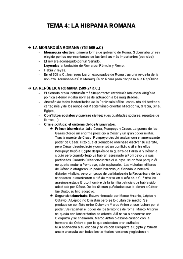 Miniatura del documento TEMA-4-LA-HISPANIA-ROMANA.-FUNDAMENTOS-DE-HISTORIA-DE-ESPANA.-APUNTES.pdf