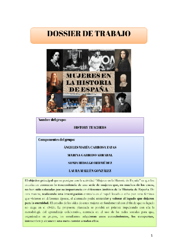 Miniatura del documento Dossier-de-trabajo-Mujeres-para-la-Historia-de-Espana.docx.pdf