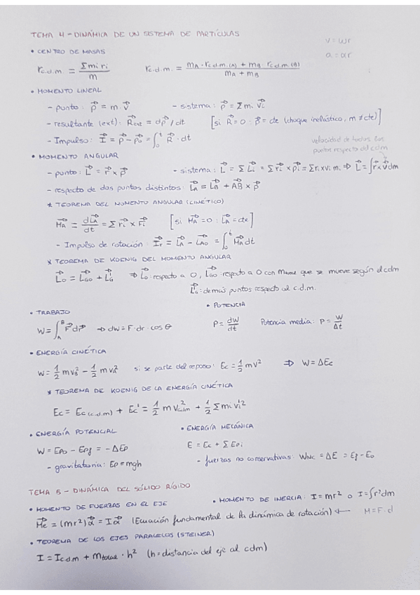 Miniatura del documento formulario segundo parcial Física I.pdf