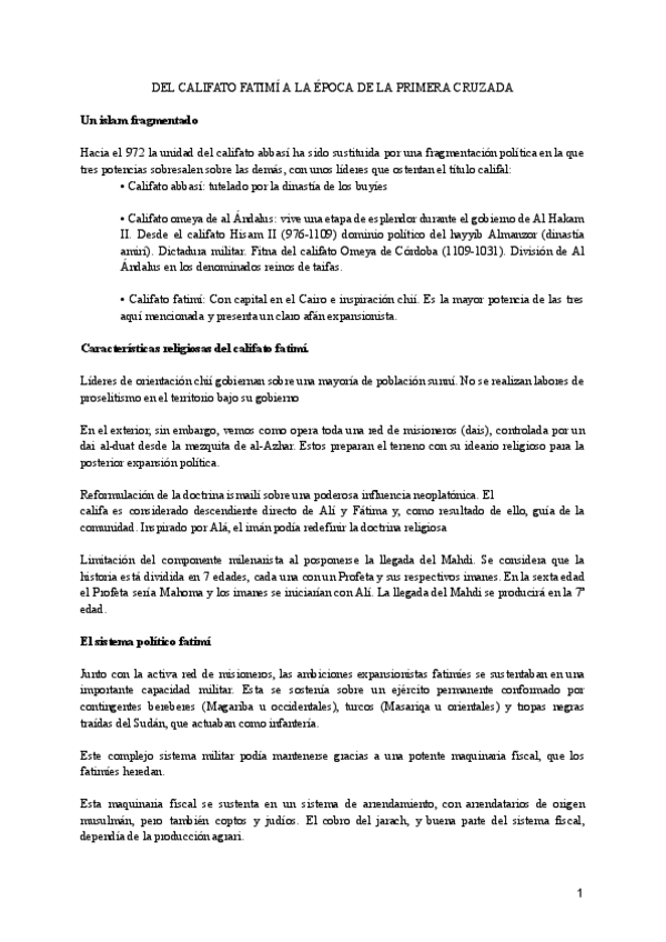 Miniatura del documento Tema-7.-Del-califato-fatimi-a-la-epoca-de-la-primera-cruzada-completo.pdf