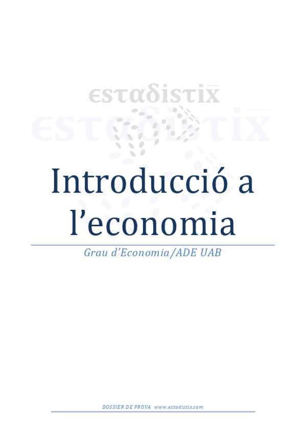 Miniatura del documento Curso online Introducción a la economía Economía UAB -ESTADISTIX- Dosier.pdf