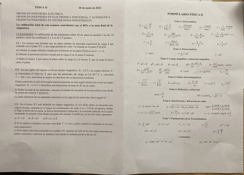 Miniatura del documento FISICA II Extraordinaria-2022-cuestiones.pdf