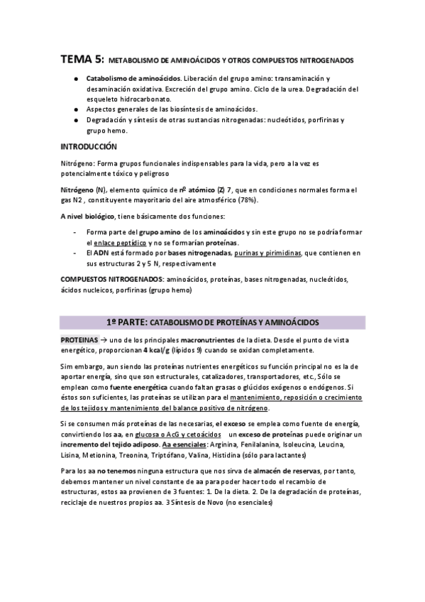 Miniatura del documento TEMA-5.-Metabolismo-de-Aminoacidos-y-otros-compuestos-Nitrogenados.pdf
