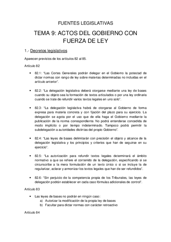 Miniatura del documento Tema-9-Actos-del-Gobierno-con-fuerza-de-ley-2.docx