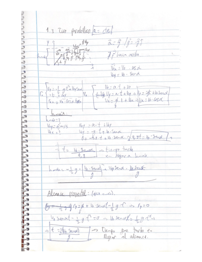 Miniatura del documento Apuntes - Tiro parabolico.pdf