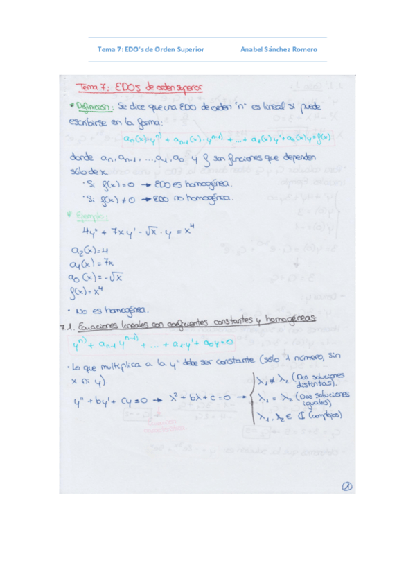 Miniatura del documento TEMA 7 EDO'S DE ORDEN SUPERIOR.pdf