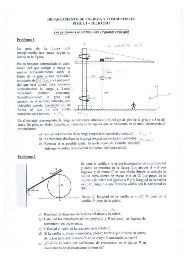 Miniatura del documento EXAMEN JULIO 2015 FISICA I.pdf