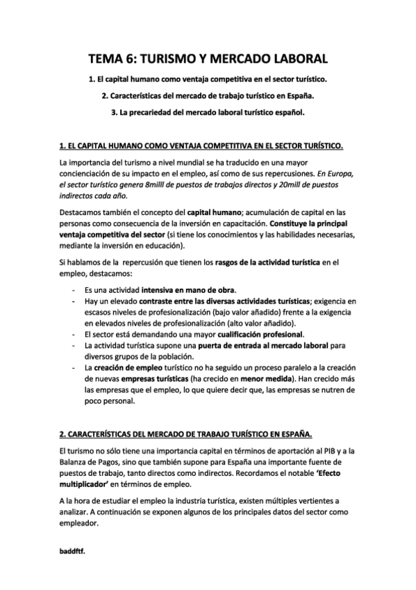 Miniatura del documento TEMA 6 - Turismo y mercado laboral..pdf