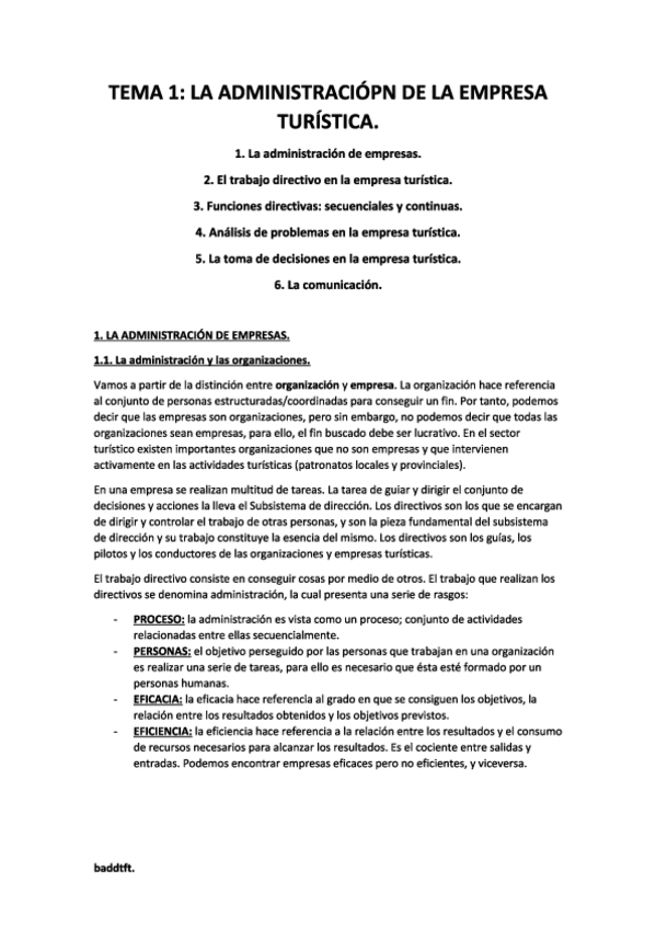 Miniatura del documento TEMA 1 - La administración de la empresa turística..pdf