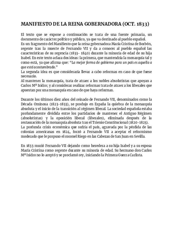 Miniatura del documento Comentario-de-texto-MANIFIESTO-DE-LA-REINA-GOBERNADORA-OCT.-1833.pdf