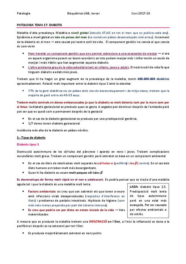 Miniatura del documento PATOLOGIA TEMA 17 - DIABETIS.pdf