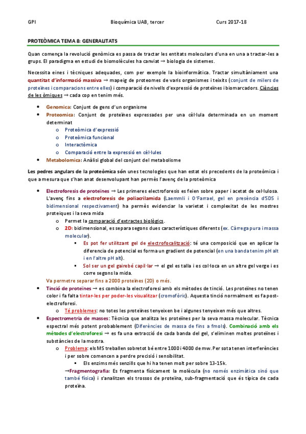 Miniatura del documento PROTEÒMICA TEMA 8 - GENERALITATS.pdf