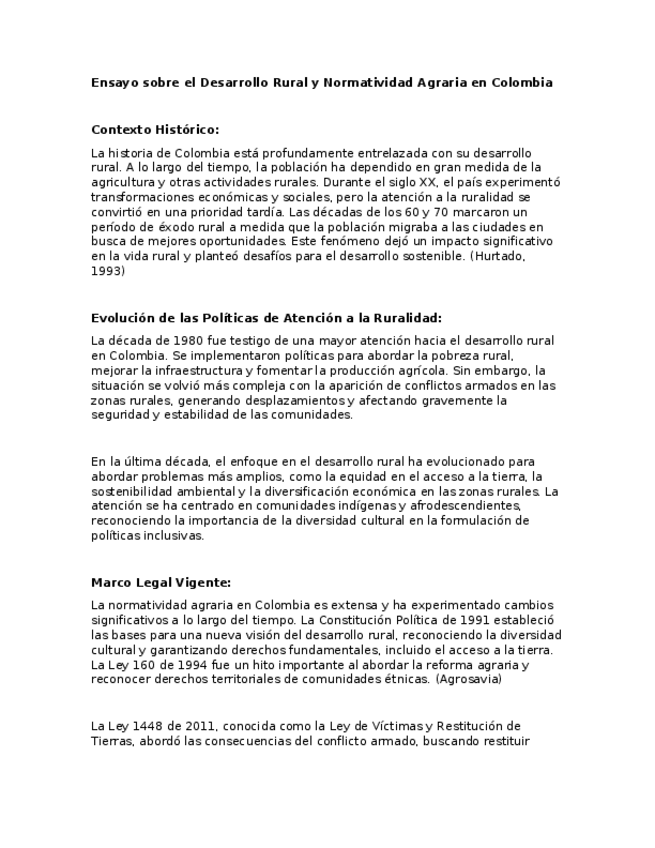 Miniatura del documento Ensayo-sobre-el-Desarrollo-Rural-y-Normatividad-Agraria-en-Colombia.docx