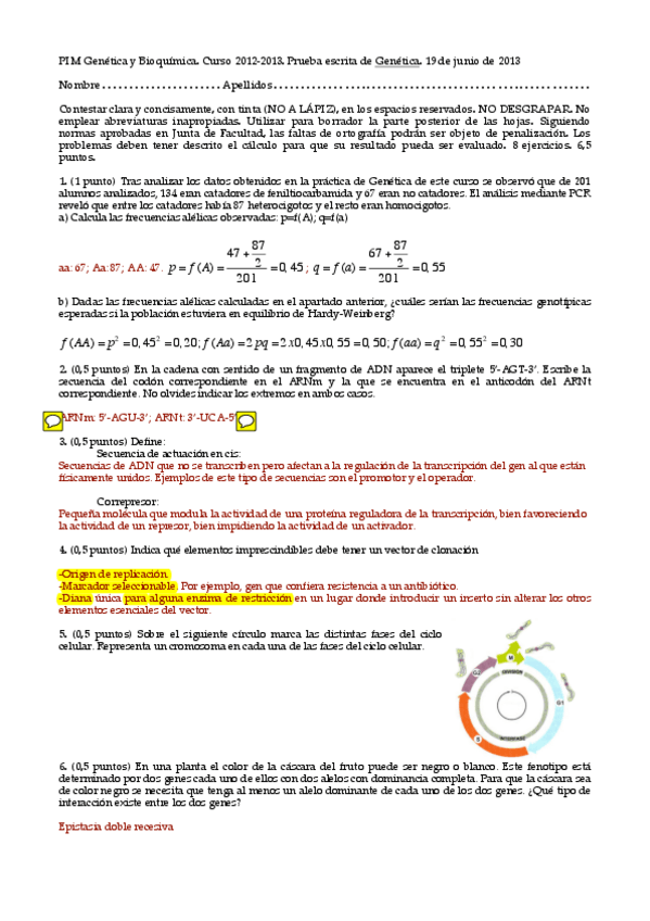 Miniatura del documento GENETICA EXAMEN JUNIO 2013.pdf