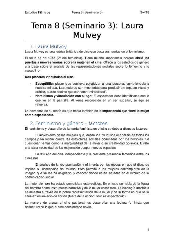 Miniatura del documento TEMA 8 - SEMINARIO 3 - MULVEY.docx
