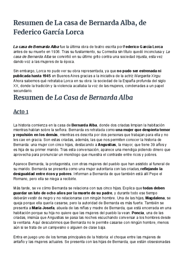 Miniatura del documento RESUMEN LA CASA DE BERNARDA ALBA / 10 LENGUA EBAU / 10 BACHILLERATO.pdf