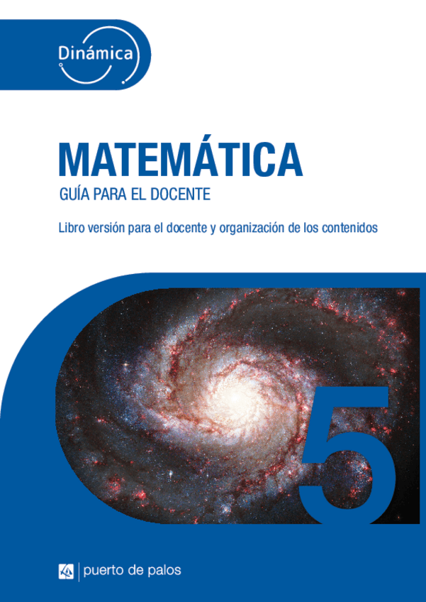 Miniatura del documento GD-DinamicaMate5 - Libro de matemática.pdf