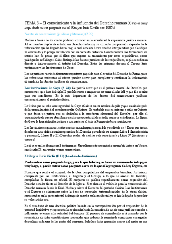 Miniatura del documento Romano-Tema-3-El-conocimiento-y-la-influencia-del-Derecho-romano.pdf