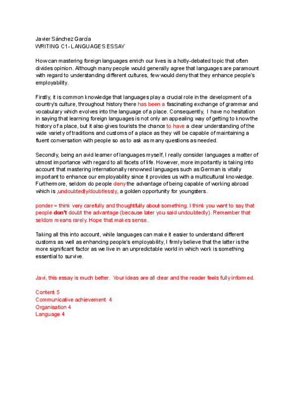 Miniatura del documento essay-languages-WRITING-C1-ENGLISH-CORRECTED.pdf