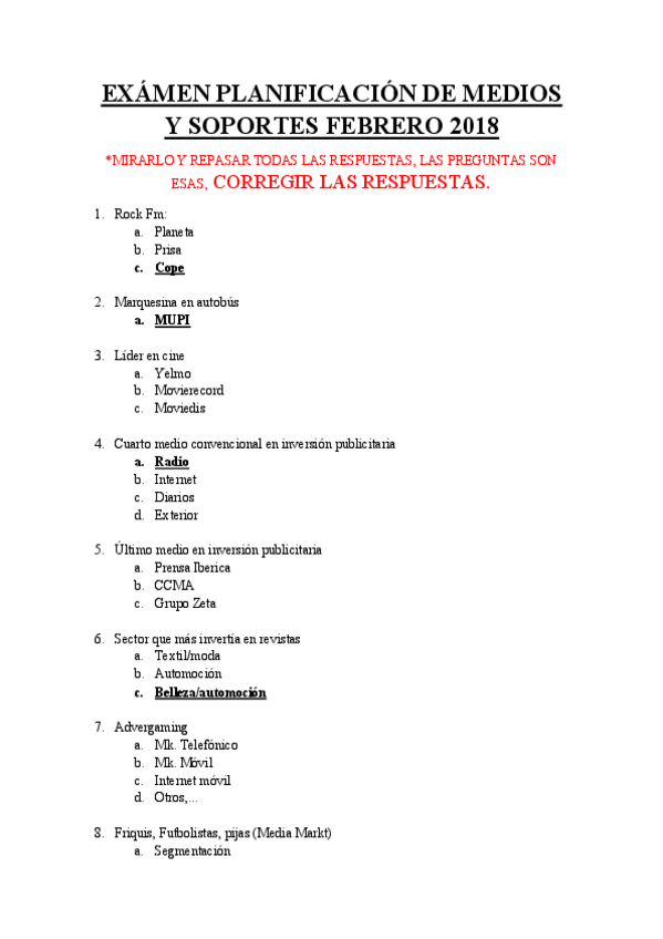 Miniatura del documento EXÁMEN PLANIFICACIÓN DE MEDIOS Y SOPORTES FEBRERO 2018.pdf