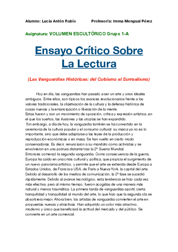 Miniatura del documento Ensayo-Lectura-Cel-Cubismo-al-Surrealismo-las-vanguardias-historicas.pdf