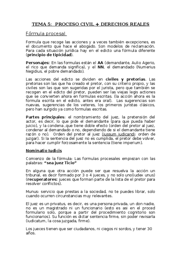 Miniatura del documento TEMA 5 - DERECHO ROMANO.docx