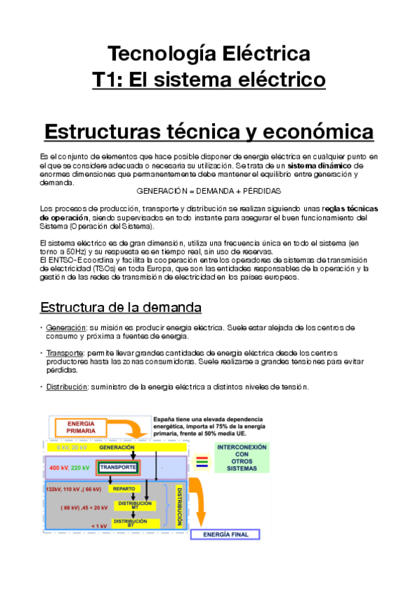 Miniatura del documento Apuntes de Examen  Parcial 1-T1: El sistema eléctrico.pdf