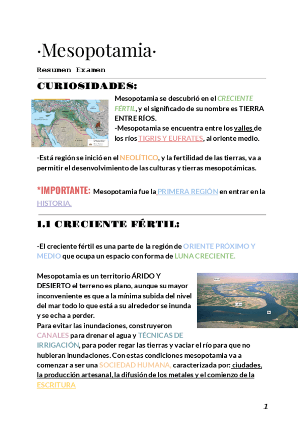 Miniatura del documento Resumen-mesopotamia-historia--1ro-ESO-.pdf