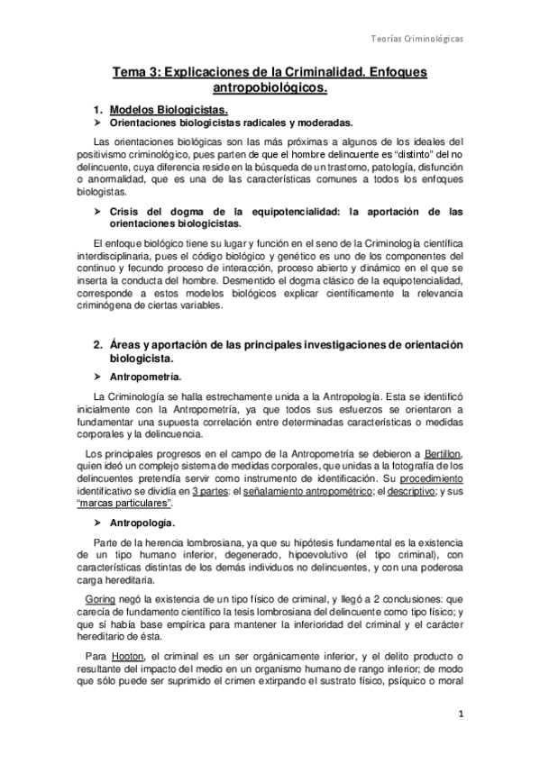 Miniatura del documento Apuntes-Tema-3 Teorias Criminologicas.pdf
