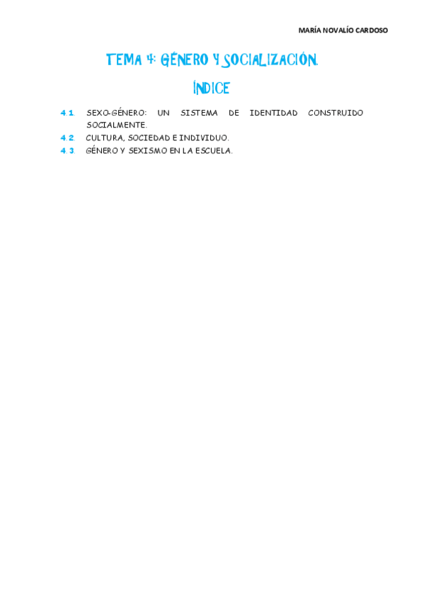 Miniatura del documento TEMA 4 Género y socialización.pdf