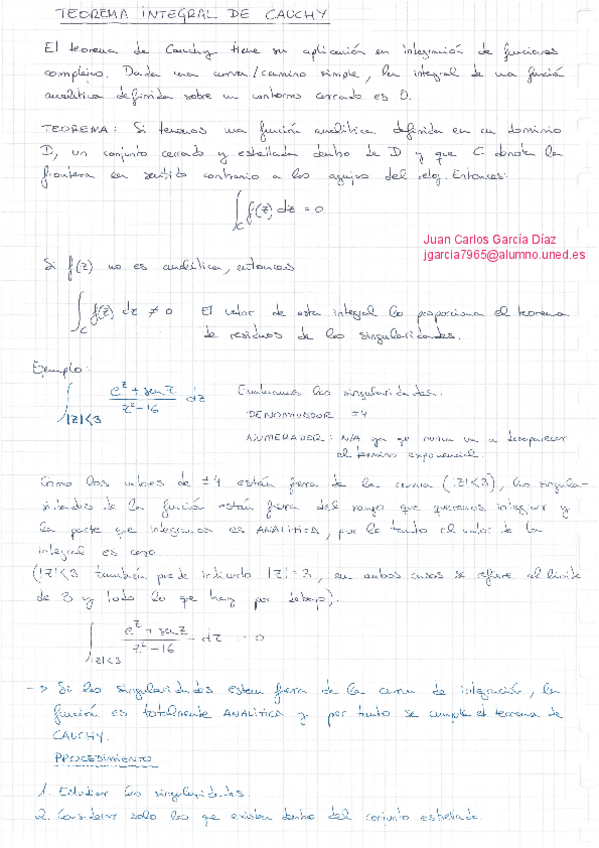 Miniatura del documento TEMA 10 - El teorema de Cauchy y sus aplicaciones (Funciones de variable compleja).pdf