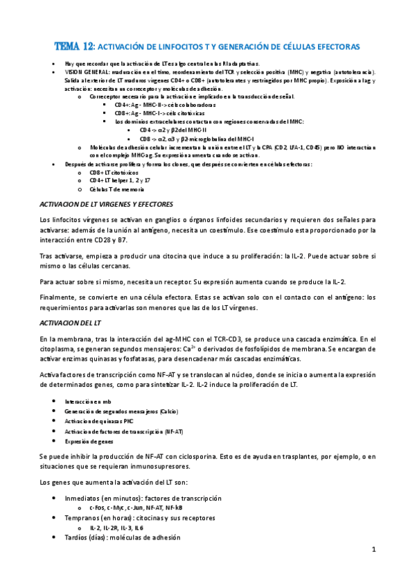 Miniatura del documento Tema-12.-Activacion-de-LT-y-generacion-de-celulas-efectoras.pdf