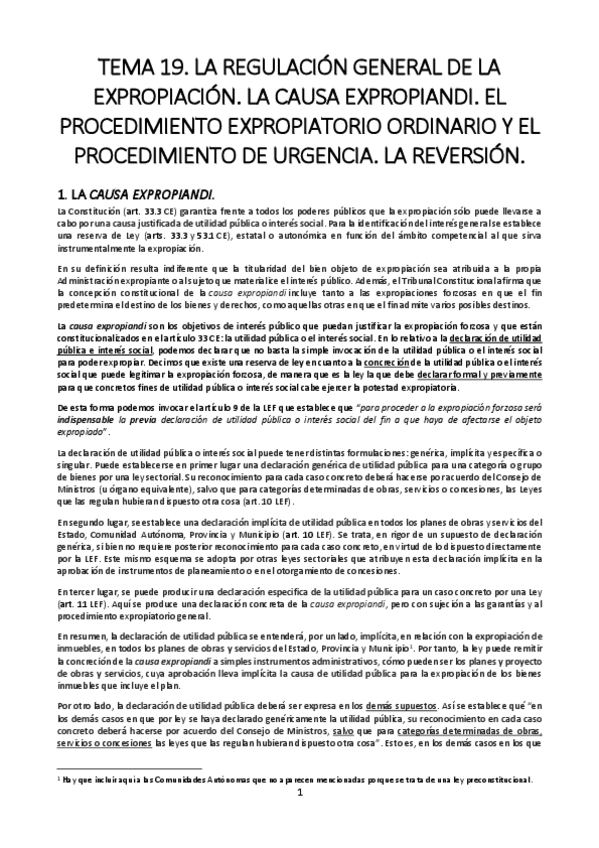 Miniatura del documento TEMA-19.-LA-REGULACION-GENERAL-DE-LA-EXPROPIACION.-LA-CAUSA-EXPROPIANDI.-EL-PROCEDIMIENTO-EXPROPIATORIO.pdf