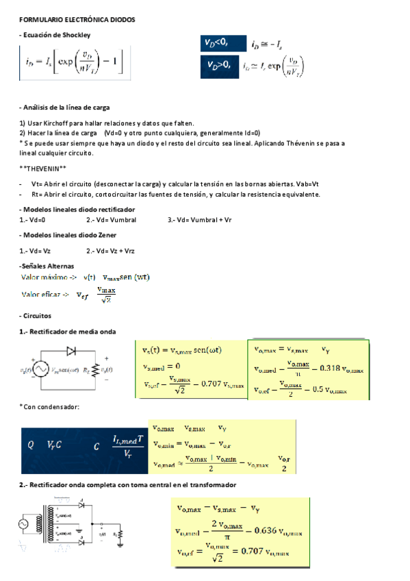 Miniatura del documento FORMULARIO ELECTRÓNICA DIODOS.pdf