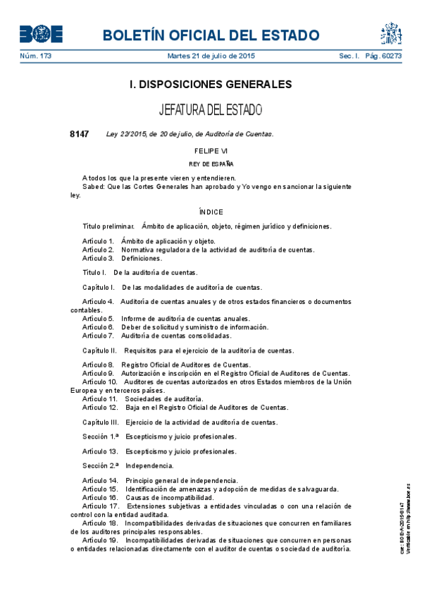 Miniatura del documento Ley-22-2015-de-20-de-julio-de-AuditorAa-de-Cuentas-BOE-A-2015-8147.pdf