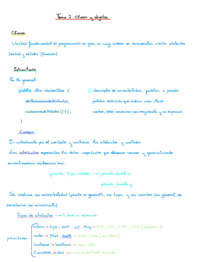 Miniatura del documento Tema-2clases-y-objetos (teoría + ejercicios).pdf