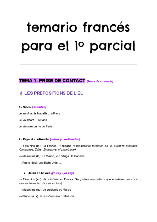 Miniatura del documento Temario-y-vocabulario-frances-para-el-1o-Parcial.pdf