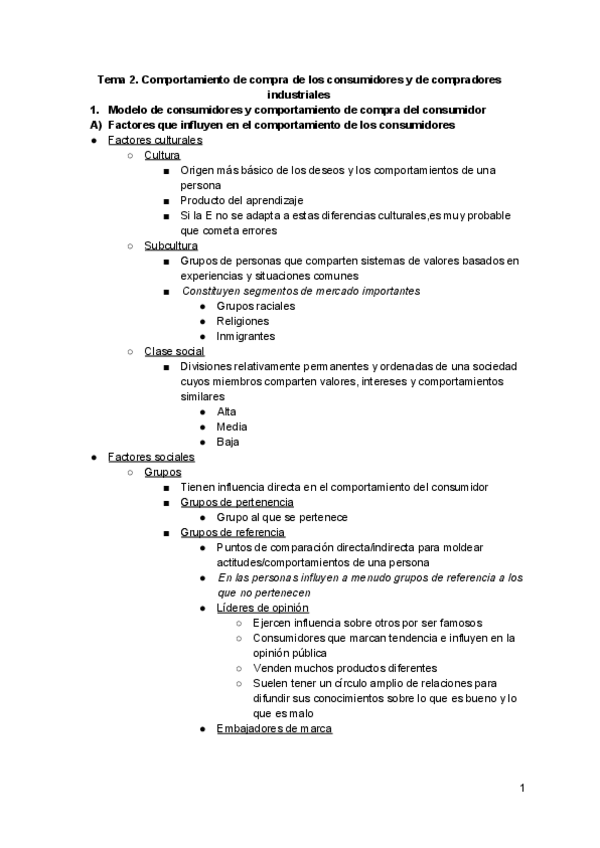Miniatura del documento Tema 2. Comportamiento de compra de los consumidores y de compradores industriales.pdf