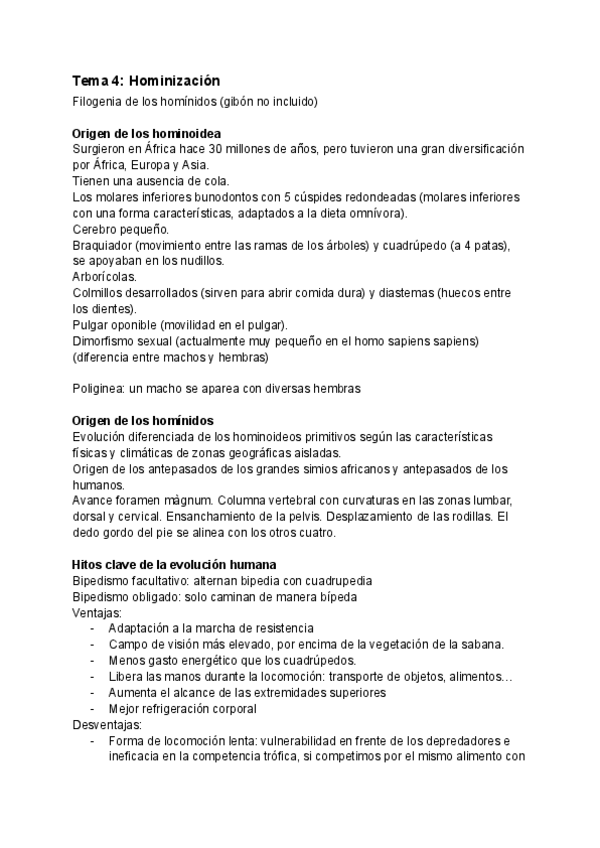 Miniatura del documento Tema-4-Hominizacion.pdf