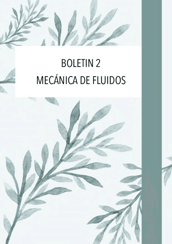 Miniatura del documento Fluidos. BOLETIN 2 Resuelto - Cinematica.pdf