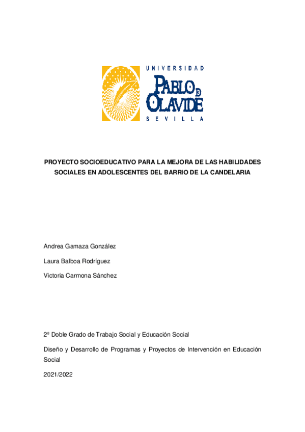 Miniatura del documento DISEÑO: PROYECTO-SOCIOEDUCATIVO-PARA-LA-MEJORA-DE-LAS-HABILIDADES-SOCIALES-EN-ADOLESCENTES-DEL-BARRIO-DE-LA-CANDELARIA.pdf