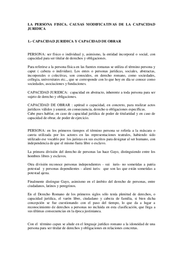 Miniatura del documento W - LA PERSONA FISICA. CAUSAS MODIFICATIVAS DE LA CAPACIDAD JURIDICA.pdf