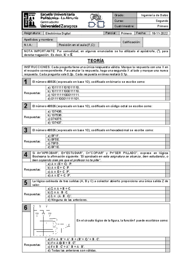 Miniatura del documento Primer Parcial Electrónica Digital (22-23).pdf
