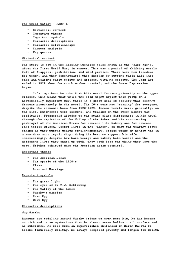 Miniatura del documento The Great Gatsby - Chapters 1-4.pdf