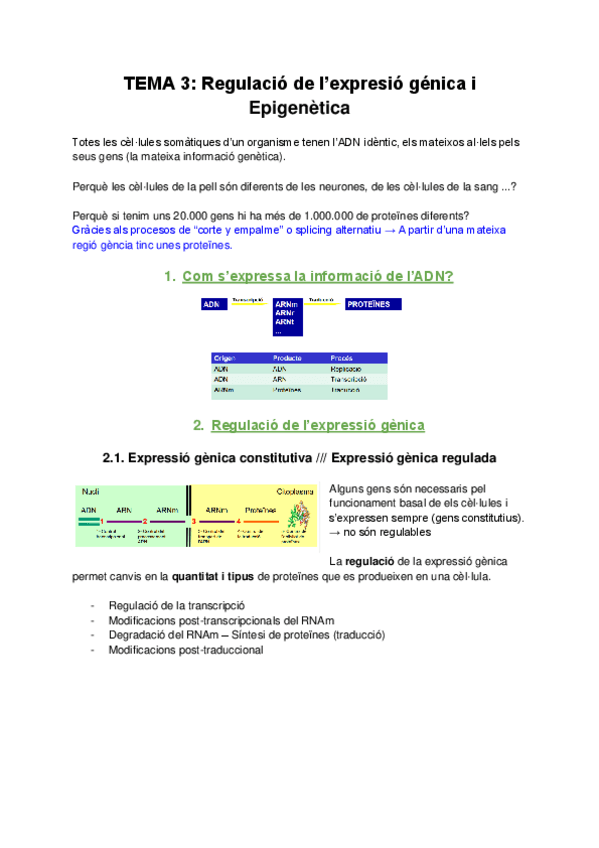 Miniatura del documento TEMA-3III-Regulacio-de-lexpresio-genica-i-Epigenetica.pdf