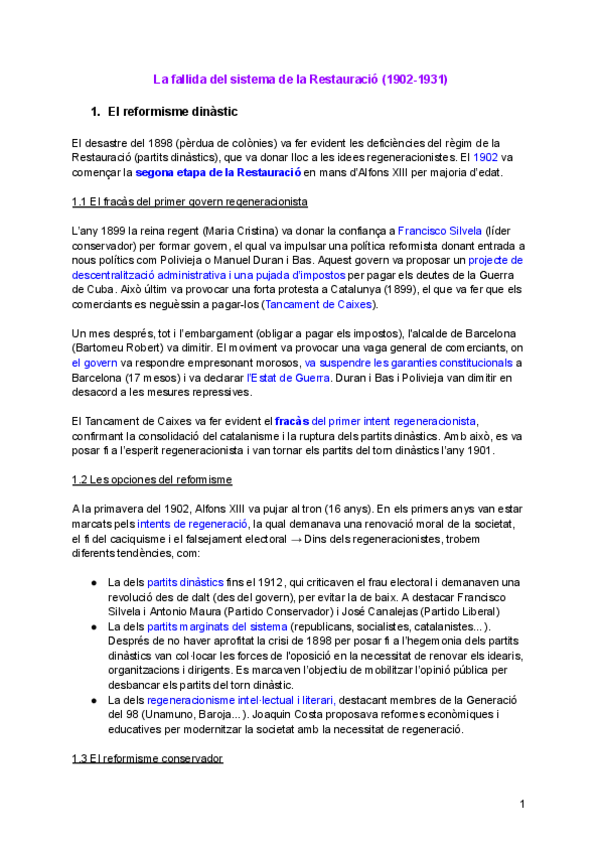 Miniatura del documento La fallida del sistema de la Restauracion (1902-1931).pdf