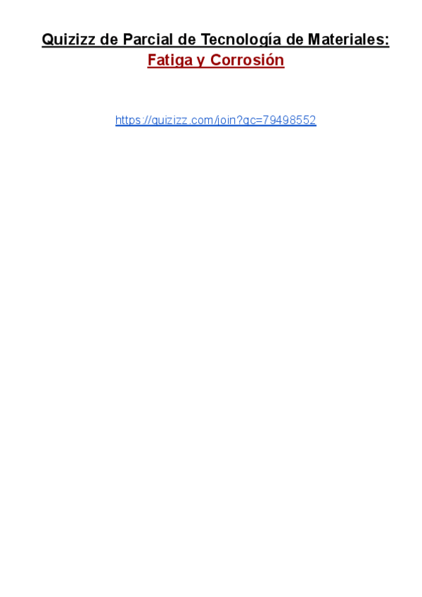 Miniatura del documento Quizizz TERCER Parcial - Fatiga y Corrosión.pdf