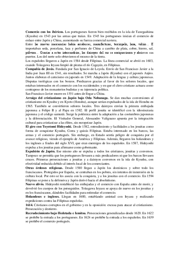 Miniatura del documento Tema 12. El Cristianismo y los contactos europeos en Japón en la Edad Moderna.pdf